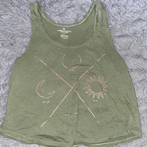 AE cropped tank